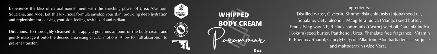 Whipped Body Cream